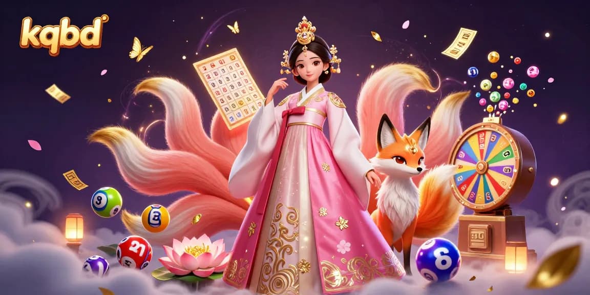 Engage with kqbd’s dynamic lottery experience featuring lively Asian characters and colorful elements.