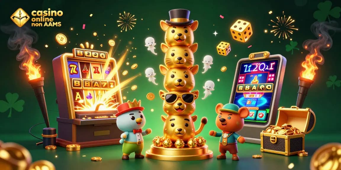Scopri i vantaggi dei casino online non AAMS con emozionanti slot e jackpot.