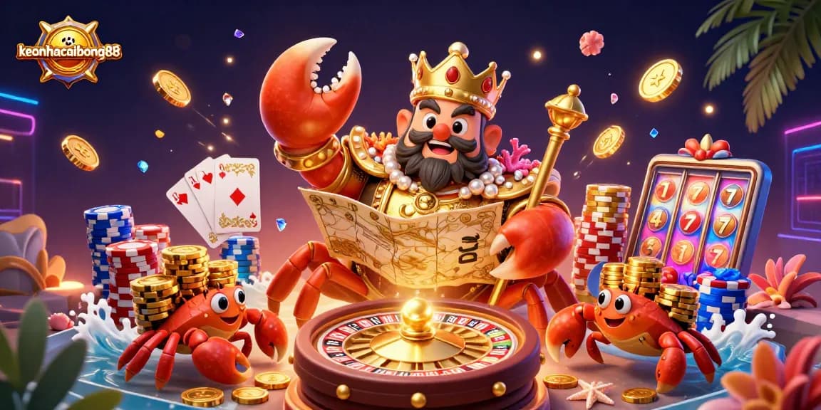 Experience thrilling gameplay with keonhacaibong88, featuring vibrant graphics and lively casino elements.