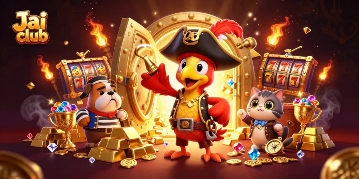 Experience the thrill at Jai club with pirate-themed casino adventures and treasures.