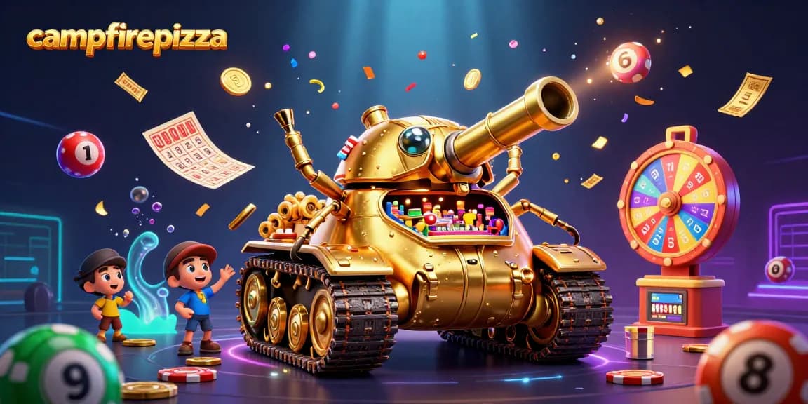 Memenangkan hadiah menarik di kasino online campfirepizza dengan mesin slot dan jackpot.