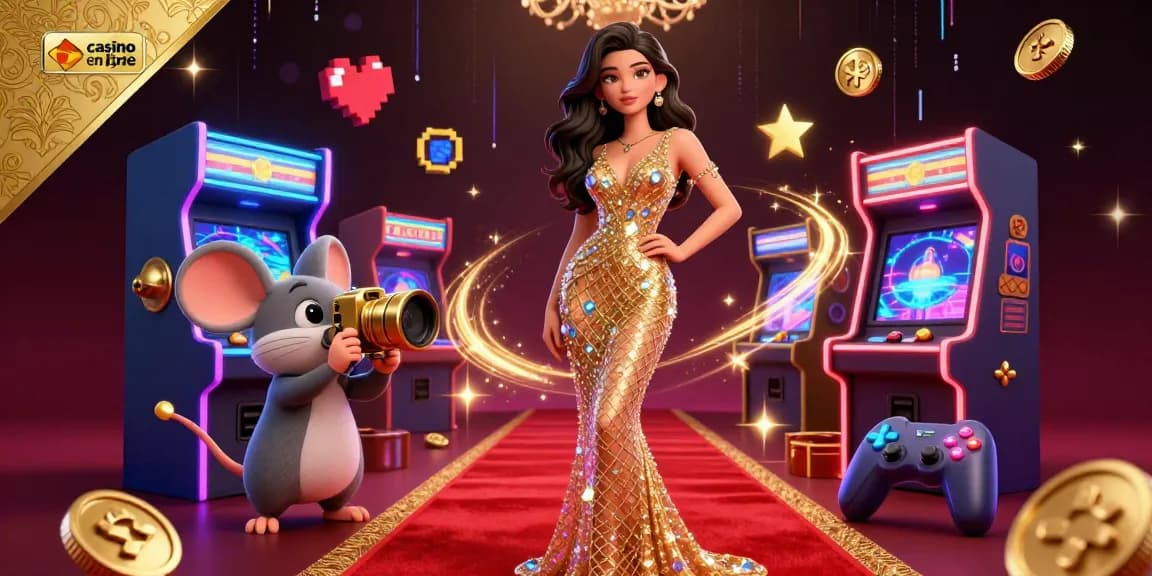 Participez à des jeux de casino en ligne passionnants dans un environnement numérique 3D vibrant et dynamique.