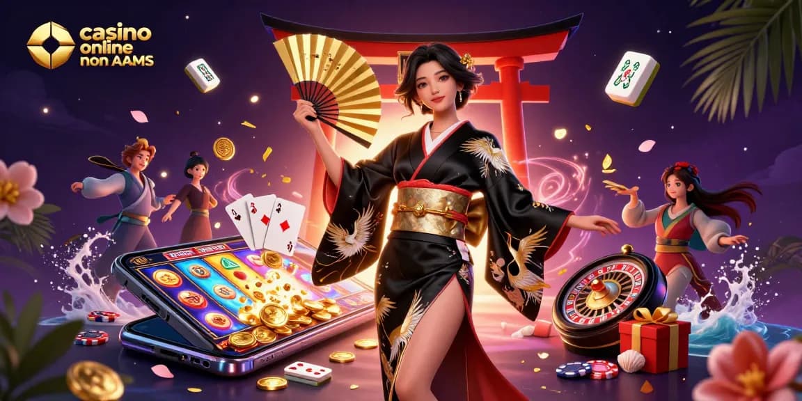 Partecipa a un gameplay vibrante dei casinò online non AAMS con grafiche eleganti e elementi di gioco dinamici.