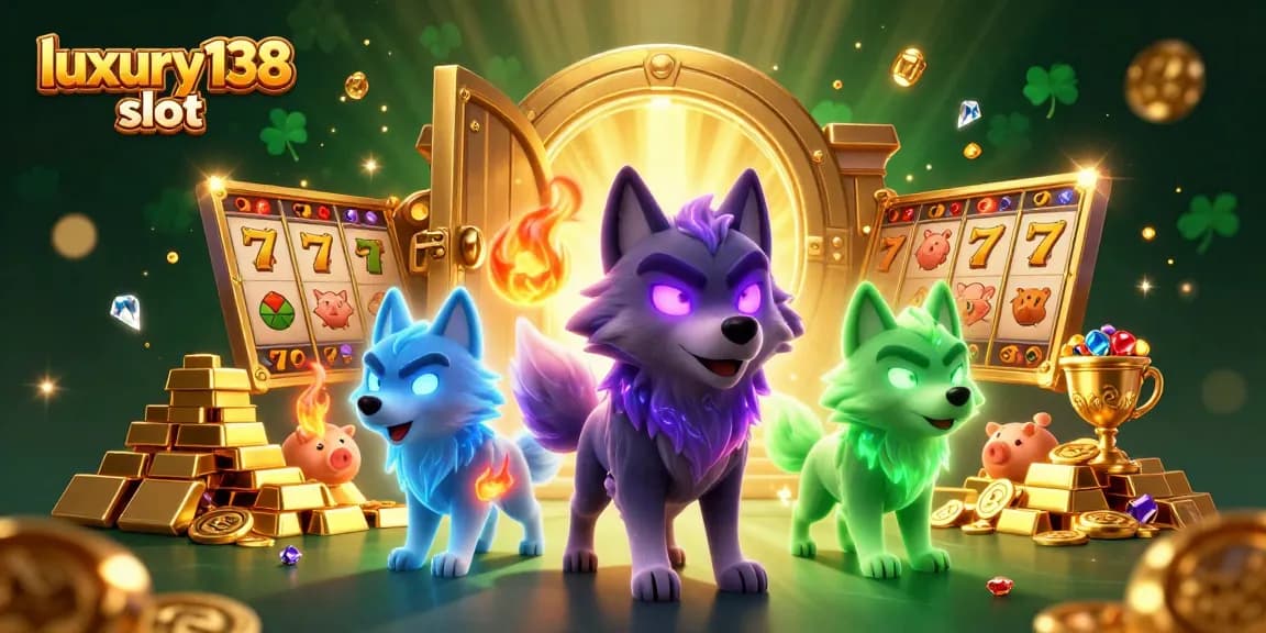 Engage with luxury138 slot in an exciting 3D scene filled with treasure, cinematic details, and vibrant energy.