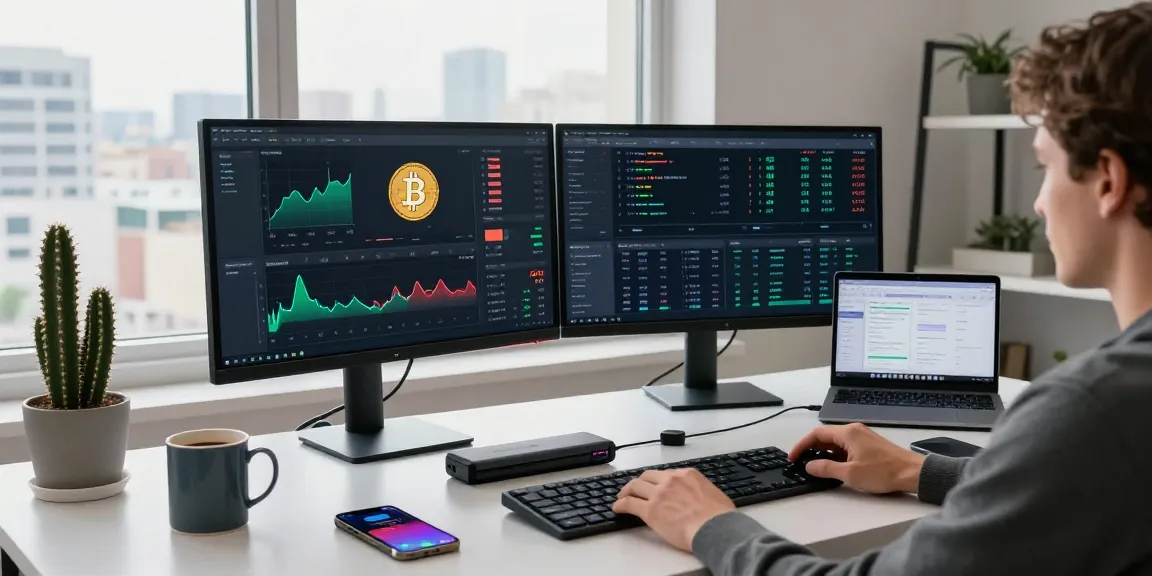 Blueface net worth 2025 depicted in a professional crypto trading space with Bitcoin charts and digital wallet setups representing cryptocurrency investments