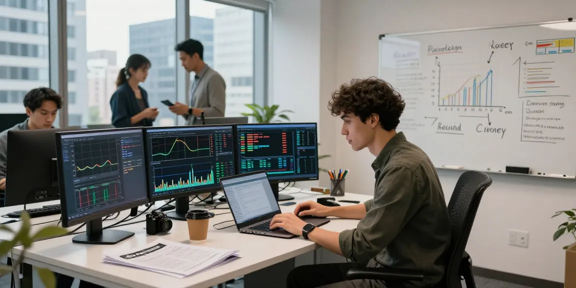 Analyzing data to recover lost crypto in a modern office environment.