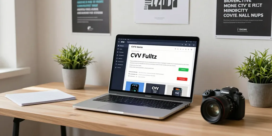 Customer exploring a trusted dumps shop for CVV purchases in a modern workspace.