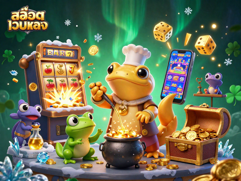 Engage with สล็อตเว็บตรง and experience thrilling jackpot action in this vibrant casino scene.