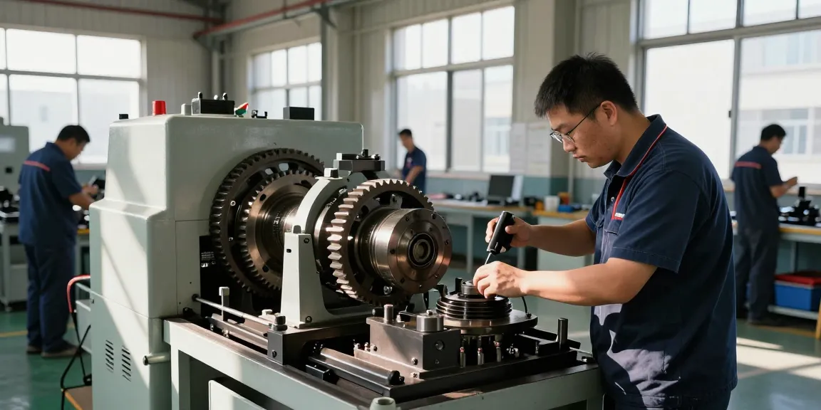Fotografo Industriale che cattura macchinari in un impianto di produzione.