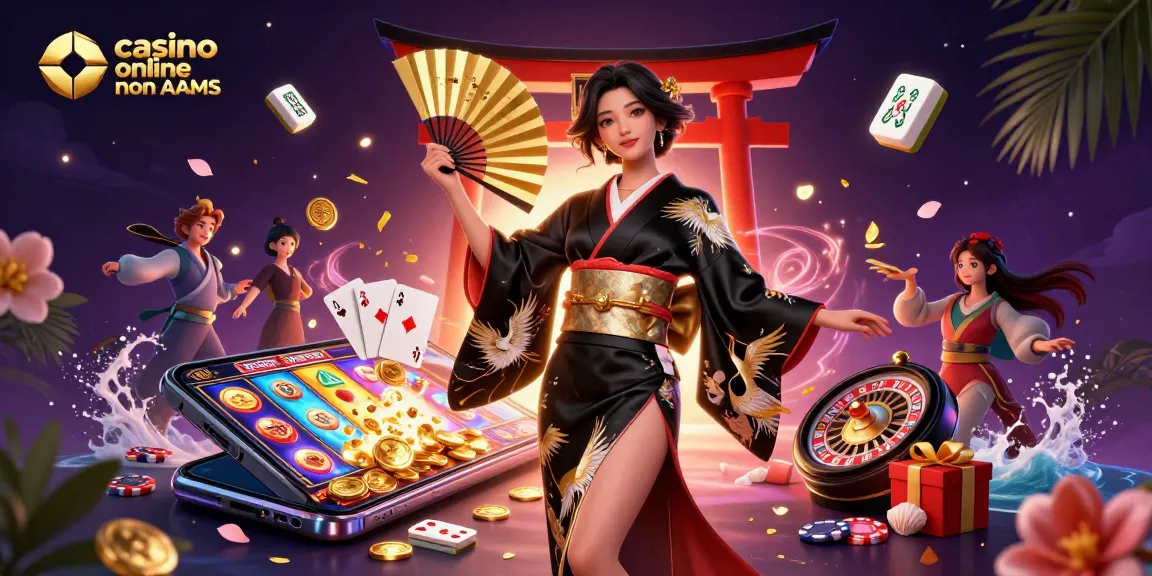 Partecipa a un gameplay vibrante dei casinò online non AAMS con grafiche eleganti e elementi di gioco dinamici.