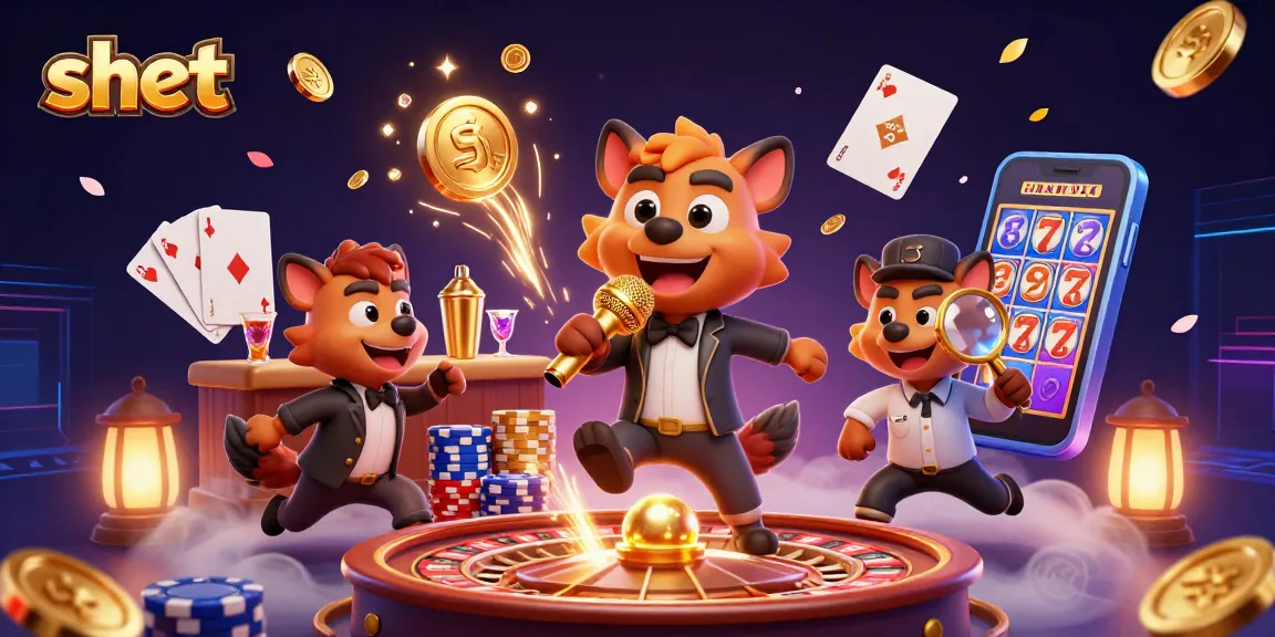 Experience thrilling action at shbet casino with vibrant hyenas in an engaging 3D casino scene.