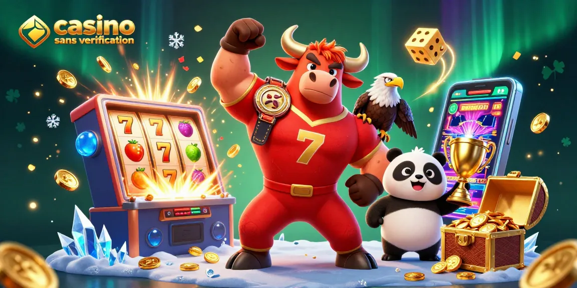 Jouez dans un casino sans vérification et découvrez la victoire avec nos mascottes et machines à sous.