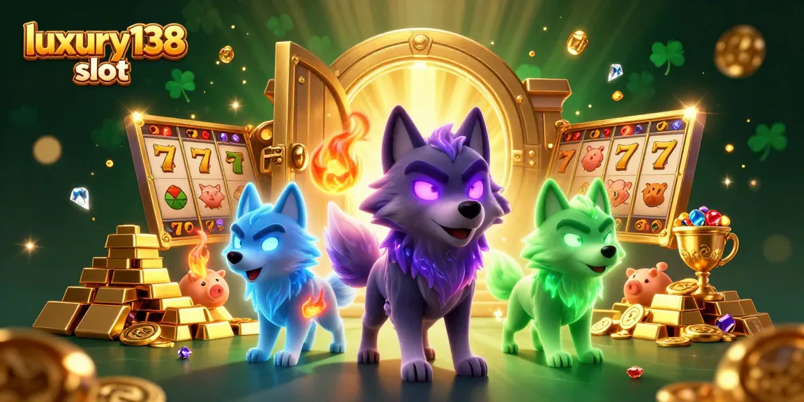 Engage with luxury138 slot in an exciting 3D scene filled with treasure, cinematic details, and vibrant energy.
