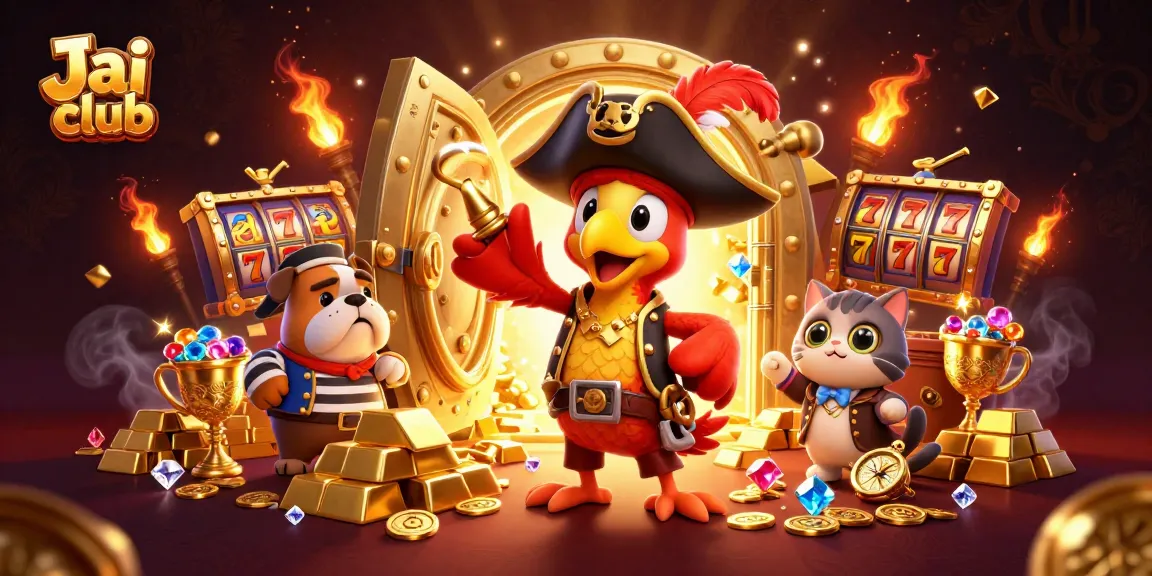 Experience the thrill at Jai club with pirate-themed casino adventures and treasures.
