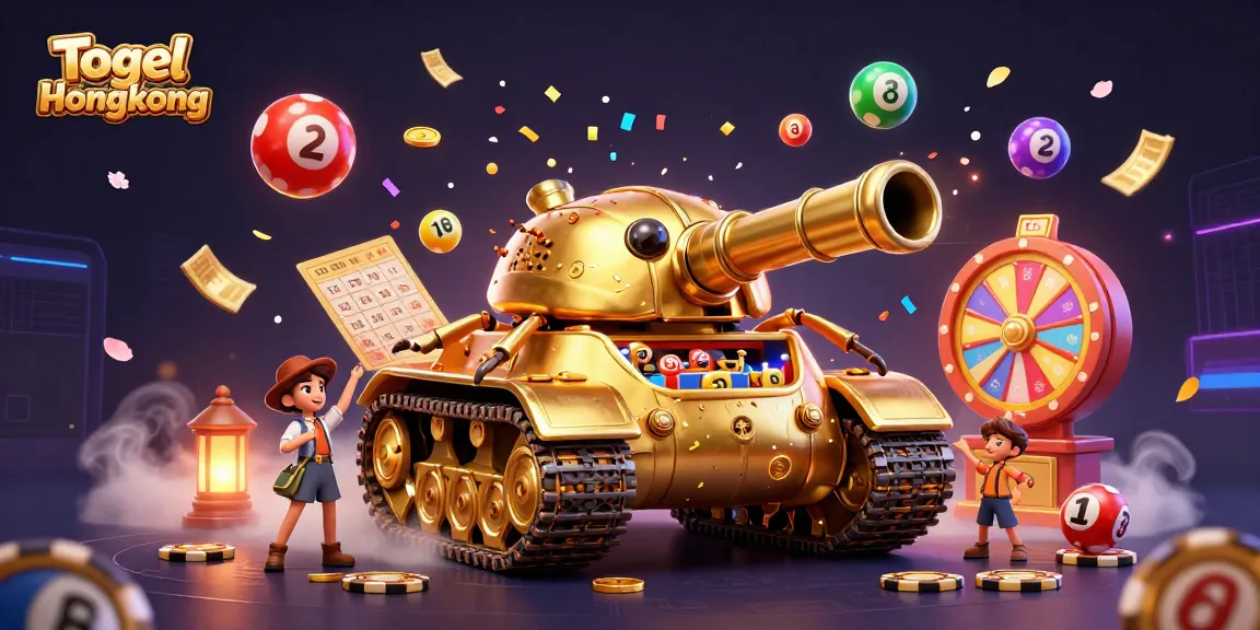Togel Hongkong showcases an interactive scene with vibrant lottery elements and a dynamic casino tank.