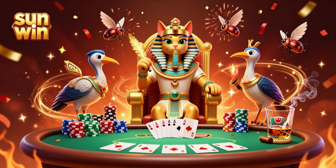 Experience sun win with Egyptian-themed gambling excitement and vibrant casino elements.