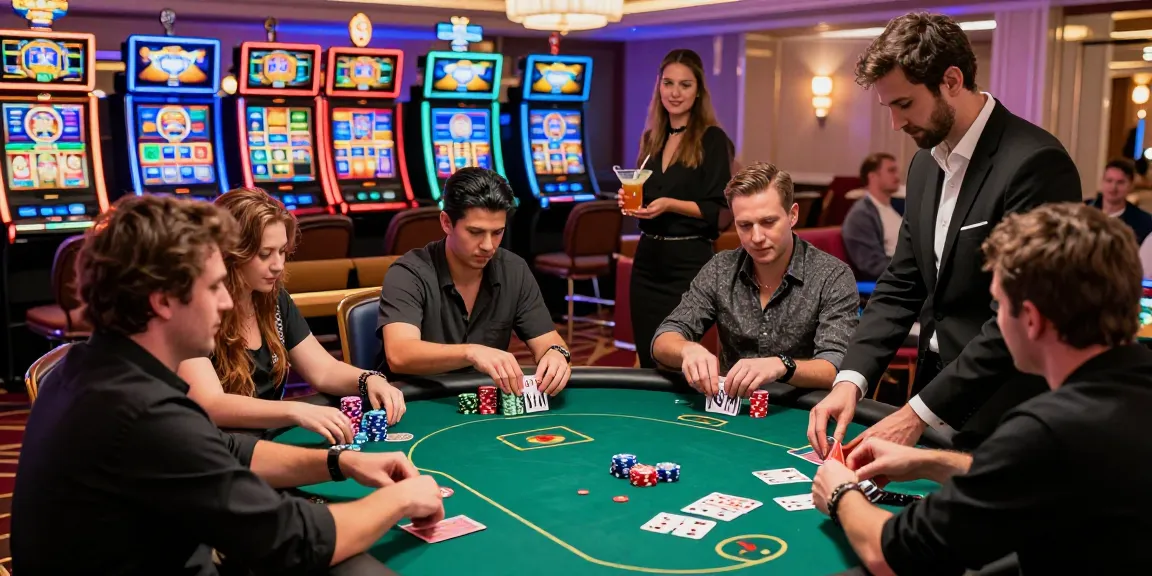 Engaged players enjoying rokok88 super games at an exciting casino
